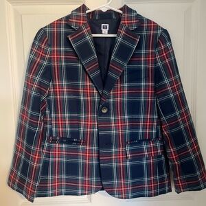 Tartan Janie and Jack Blazer